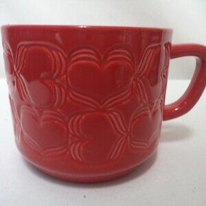 Starbucks Heart red mug cup 2018 large 12 oz dish micro safe Love Valentines